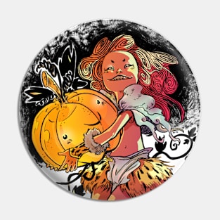 Pumpkin demon Pin