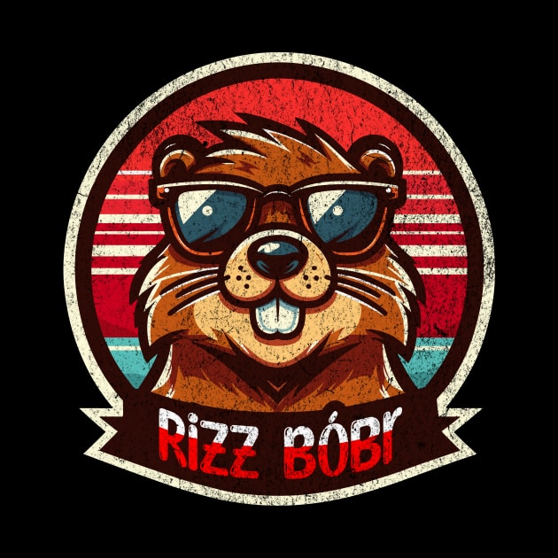 Rizz Bober | Polish Beaver in Sunglasses | Bóbr | Slav | Slavic | Funny gamer meme | Meme from Poland | Streaming | Rizzard god Rizzler by octoplatypusclothing@gmail.com