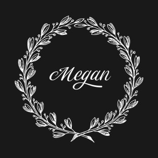 Megan Floral Wreath T-Shirt