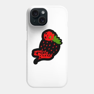 DETFLEX BLK Strawbeery Phone Case