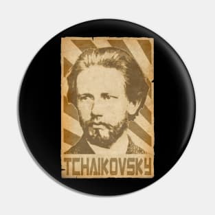 TCHAIKOVSKY Retro Pin