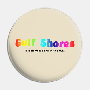 Ghulf Shores " Beach Vacations " Pin