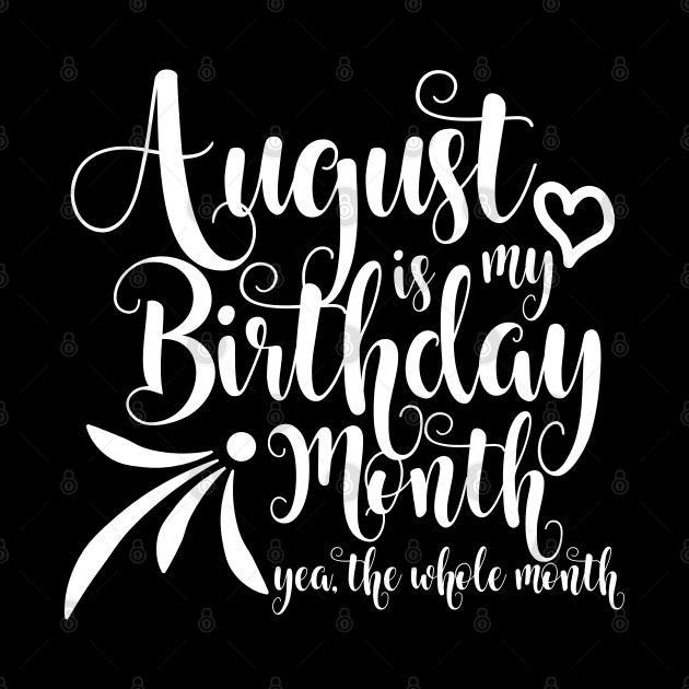 August Birthday (white version) by Kuys Ed