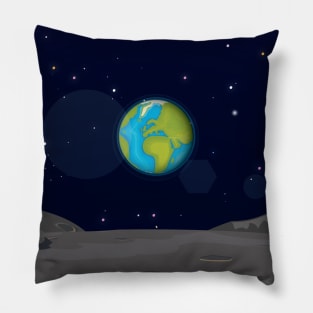 Moonscape Pillow