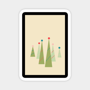 Too Many Christmas Trees Magnet