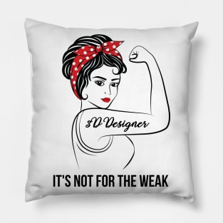 3D Designer Not For Weak Pillow