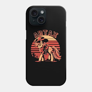 lonsome pony Phone Case