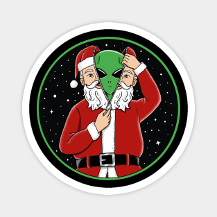 Christmas alien Magnet