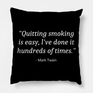 World No Tobacco Day Pillow