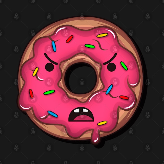 Angry Donut by MadDesigner