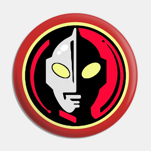 Ultrabot Pin by geeklyshirts