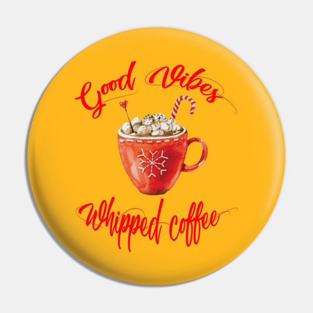 Whipped Coffee Pin by JB's Design Store