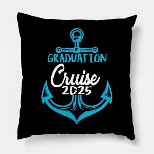 senior graduation cruise 2025 vacation T-Shirt Pillow