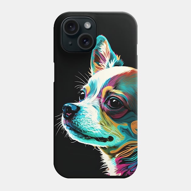 Chihuahua Pop Art Painting Phone Case by Star Scrunch