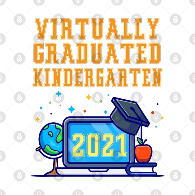 Kids Virtually Graduated Kindergarten in 2021 by artbypond