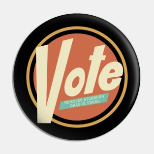 Anti-Trump Vote Vintage Detergent Pin