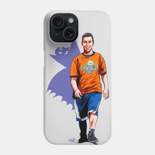 Adam Sandler - An illustration by Paul Cemmick Phone Case