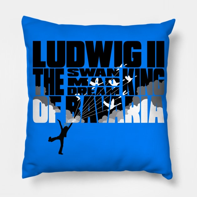 Ludwig II Pillow by JFCharles