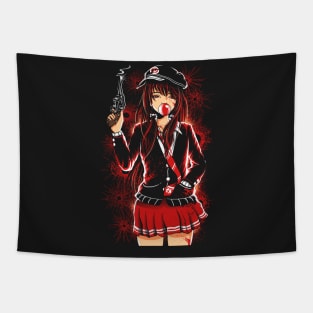 Gun Free Zone Tapestry