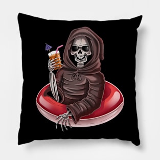 Holiday reaper Pillow