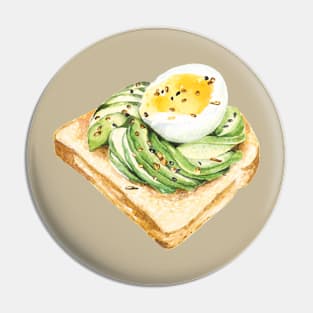 Avocado Toast Pin