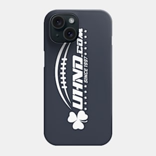 UHND White Out Classic Navy Phone Case