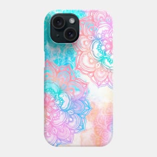 Dreamy Pastel Rainbow Mandalas Phone Case