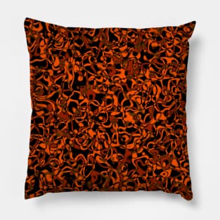 Abstract wave swirl Pillow