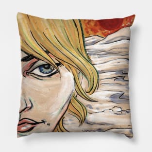 Warming of The Ice Queen Pillow