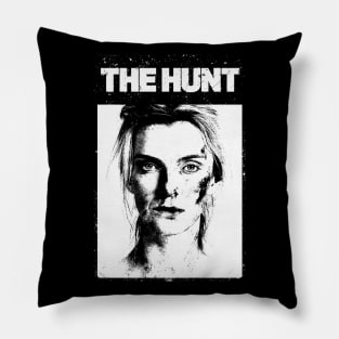 The Hunt (Weiß) Pillow