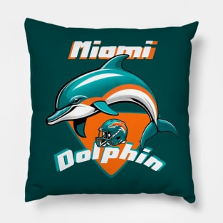 miami dolphins Pillow