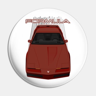 Pontiac Firebird Formula 3rdgen - Maroon Pin