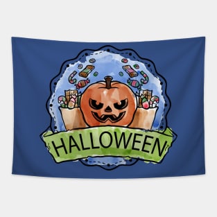 Halloween theme Tapestry