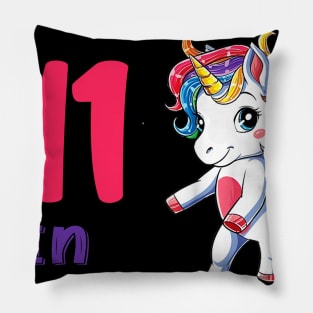 I Turned 41 in quarantine Cute Unicorn Pillow