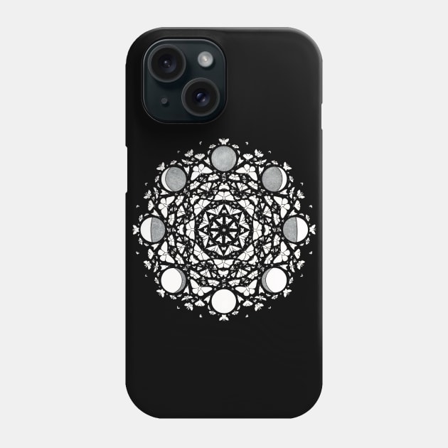 Moon Meditations Phone Case by MaryCapaldi