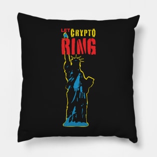 Let Crypto Ring Pillow