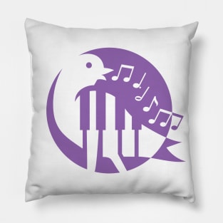 Purple Logo Standalone Pillow