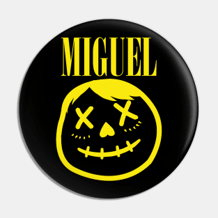 Miguel Smiley Pin