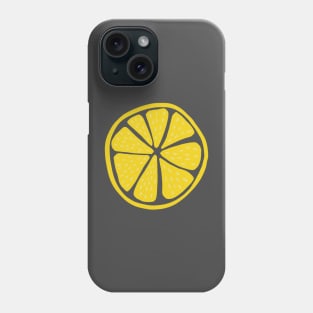 fresh lemon slice Phone Case