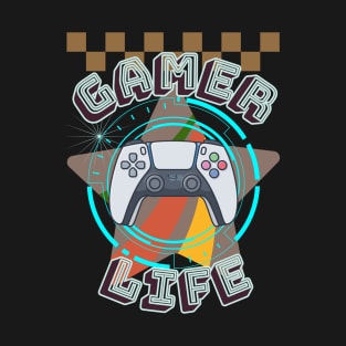 Gamer Life - Vintage Gaming T-Shirt