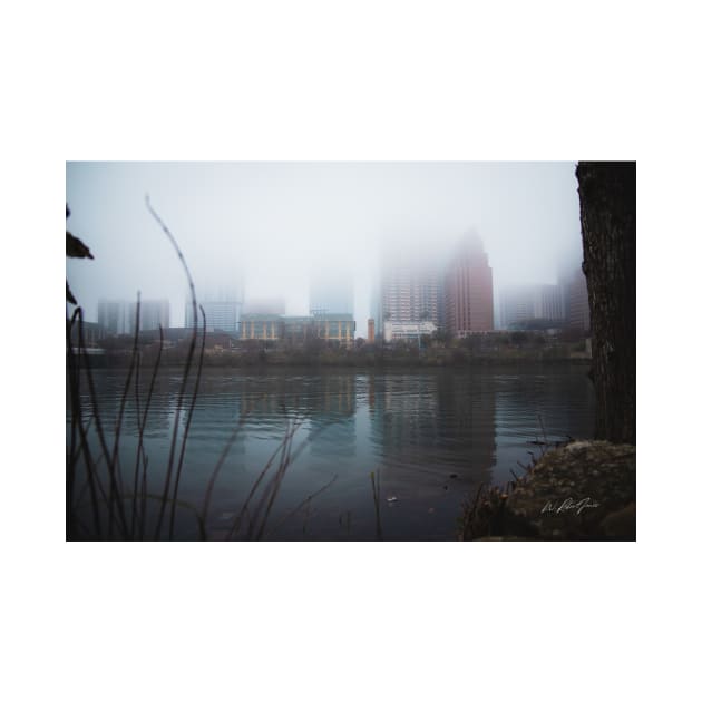 Foggy Downtown Austin by jonesing