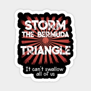 Storm The Bermuda Triangle | Alien Meme Magnet