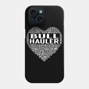 Bull Hauler Heart Phone Case