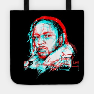 KENDRICK LAMAR GLITCHED 3D Tote