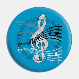 Musical Note Pin