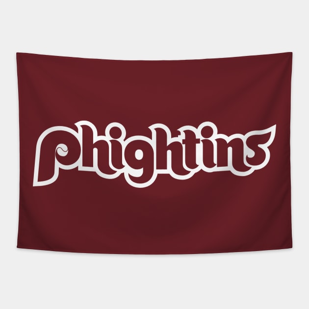 Phillies Phightins Tapestry by ShirtsVsSkins