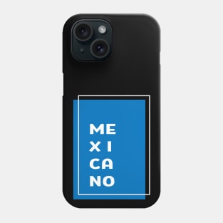 Mexicano proud to be mexican design hispanic heritage Phone Case