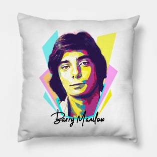 Wpap Pop Art Barry Manilow Pillow