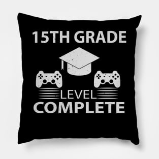 15TH Grade Level Complete Pillow