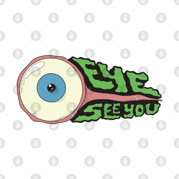 Eye See You - Doodle Art Design by KroomanL